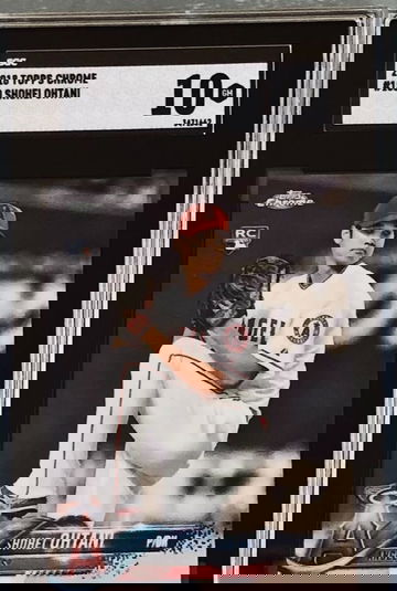 2018 Topps Chrome Shohei Ohtani SGC 10 GEM MINT 