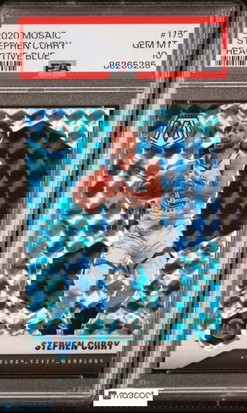 2020 Panini Mosaic Stephen Curry #175 PSA 10