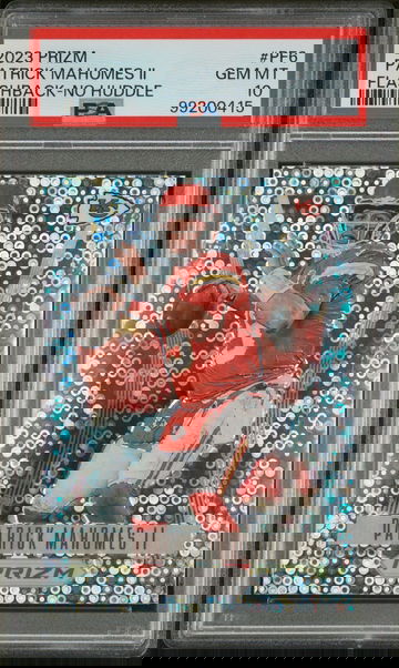 2023 Panini Prizm Patrick Mahomes II #PF6 Flashback No Huddle PSA 10 | Chiefs