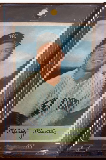 1954 Bowman Mickey Mantle #65