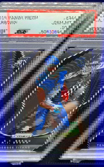 2019 Panini Prizm AJ Brown - PSA 10