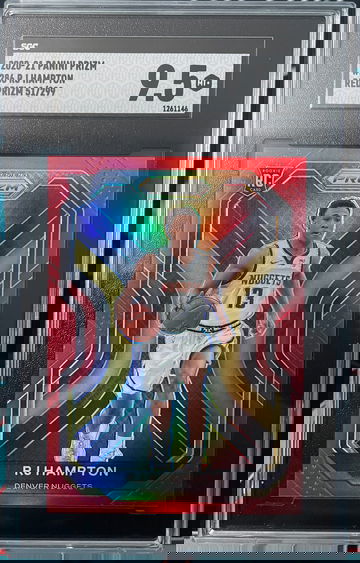 2020 Prizm RJ Hampton Red Prizm /299 SGC 9.5 #286 Magic