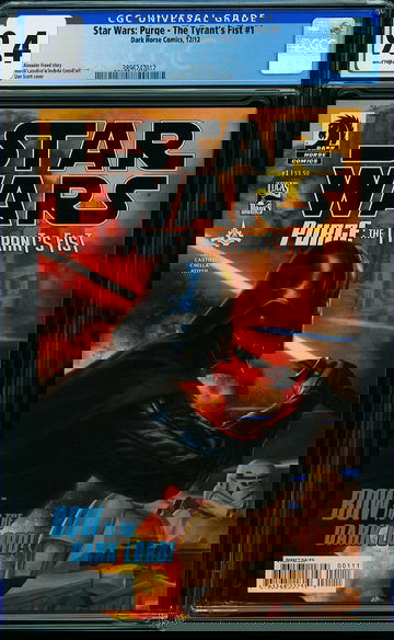 STAR WARS: PURGE - THE TYRANT'S FIST #1, CGC 9.4 NM