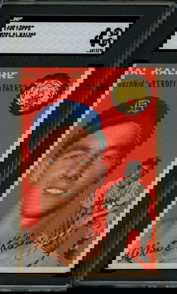 1954 Topps Al Kaline #201 SGC VG-EX 4