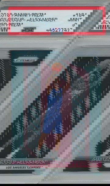2018 Prizm Silver Shai Gilgeous-Alexander PSA 9