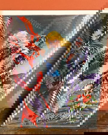 Batman 50 Campbell Virgin Variant B Campbell Auto Batwoman Black Carnary 2018