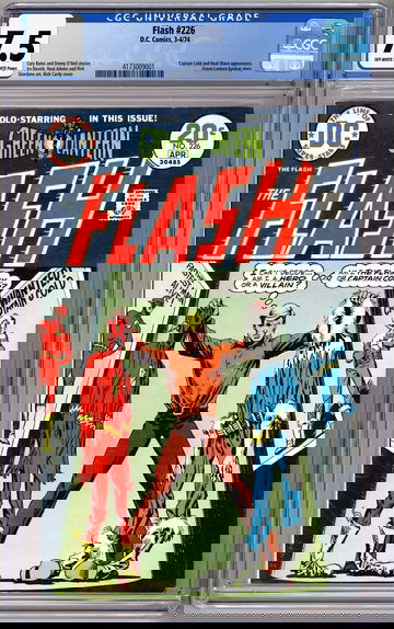 FLASH #226 CGC 7.5 DENNY O’NEIL NEAL ADAMS DICK GIORDANO ART NICK CARDY CVR 1974