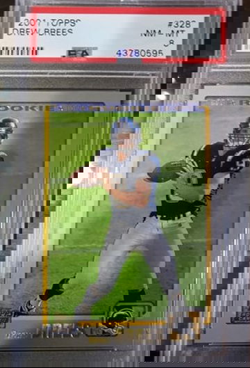 2001 Topps Drew Brees PSA 8