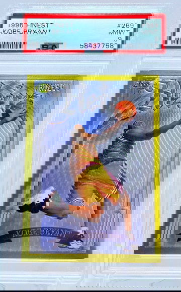 1996 Finest Kobe Bryant #269 PSA 9 