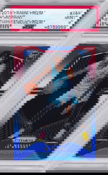 Ja Morant 2019 Prizm Red White Blue PSA 9