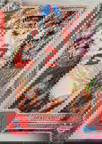 2025 Bowman Chrome University White Refractor #157 Harrison Wallace III /15