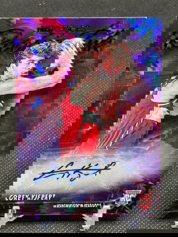 2020 21 NBA Hoops COREY KISPERT Rookie Ink Green Auto RC #RICK