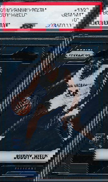 2016 Panini Prizm 192 Buddy Hield RC PSA 10 GEM MINT 0111