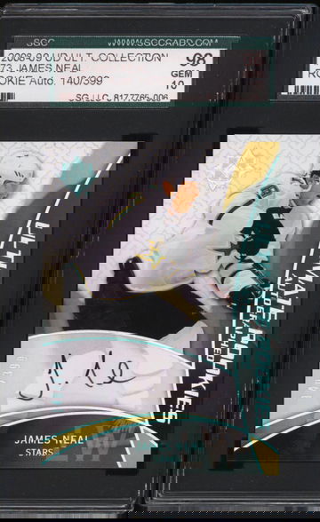 2008-09 Ultimate Collection #73 James Neal  Auto Rookie /399