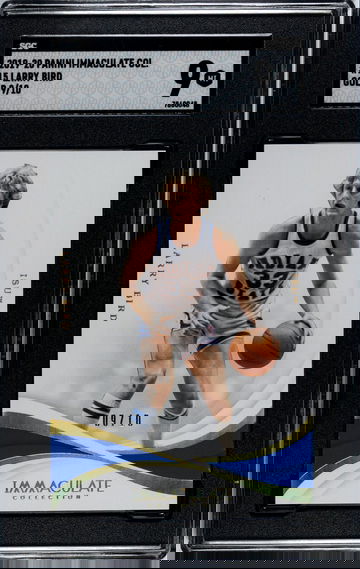 2019-20 Panini Immaculate Collection Collegiate #15 Larry Bird GOLD 9/10 - SGC 9