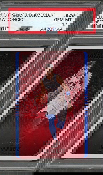 Luka Doncic Chronicles Red #/149