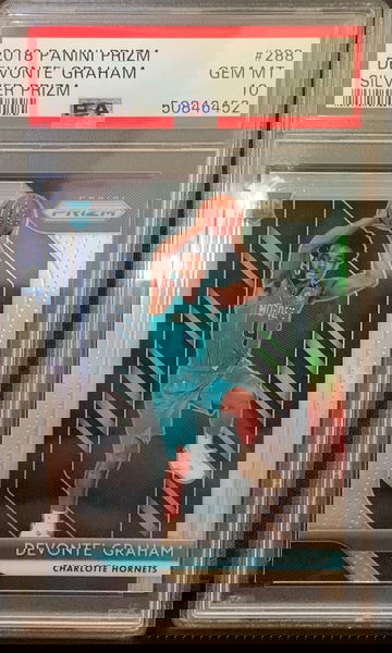 2018 Panini Prizm Devonte Graham Silver PSA 10