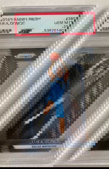 2018 Prizm Luka Doncic PSA 10