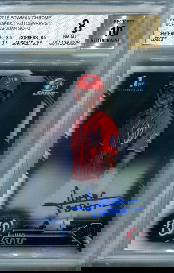 Juan Soto BGS 8 auto 10