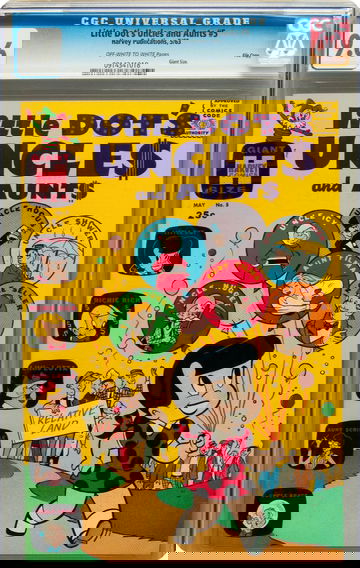 LITTLE DOT'S UNCLES AND AUNTS #5, CGC 9.6 NM+