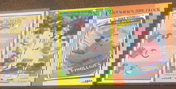 Mike Schmidt 3 Card Lot