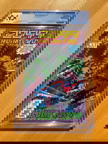 2099 Unlimited #1 CGC 9.6 White