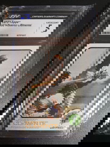 1973 Topps Roberto Clemente SGC 5 