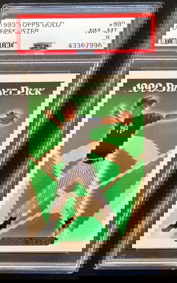 1993 Topps Gold Derek Jeter PSA 8 #98