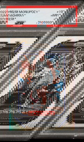 2022 Panini Prizm Monopoly Silver Keegan Murray #78 RC PSA 9