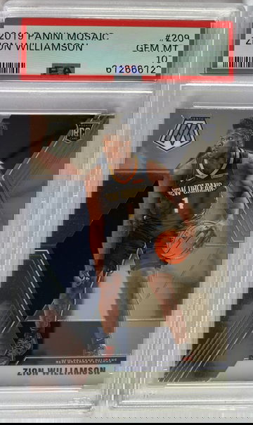 2019 Panini Mosaic Zion Williamson PSA 10 Gem Mint