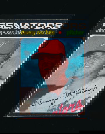 1971 OPC #750, Denny McLain HI # SP, EX-EXMT Nice