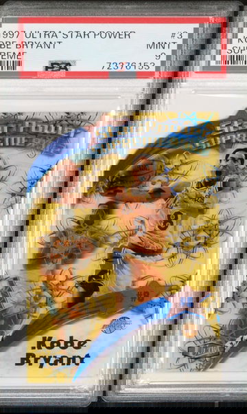 1997 Fleer Ultra Kobe Bryant Star Power Supreme PSA 9