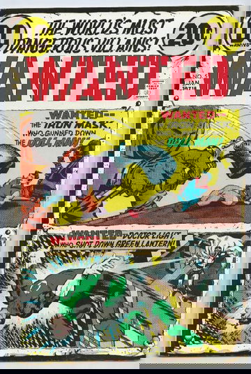 WANTED, THE WORLD'S MOST DANGEROUS VILLAINS #5, 8.5 VF+