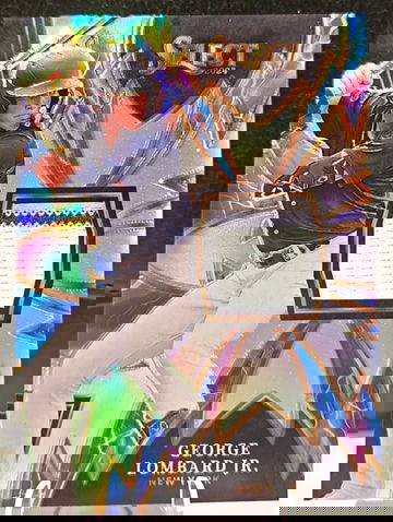 2024 Select Baseball Sparks George Lombard Patch Silver Prizm #SPK-GLJ YANKEES 