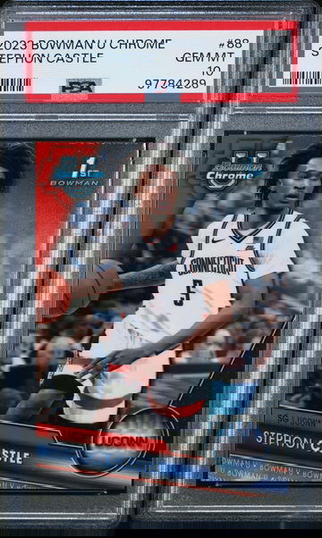 2023 Bowman University Chrome Stephon Castle #88 PSA 10