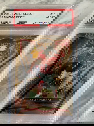 2019 Panini Select #113 Kyler Murray Cardinals RC Rookie  PSA 9 MINT