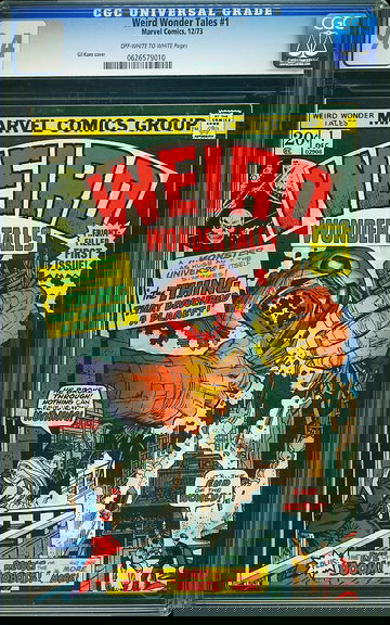 WEIRD WONDER TALES #1, CGC 9.4 NM