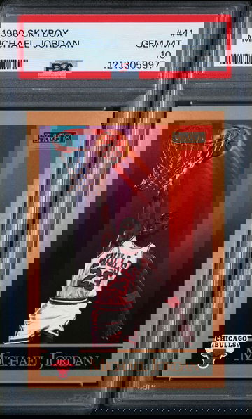 1990 Skybox Michael Jordan #41 PSA 10