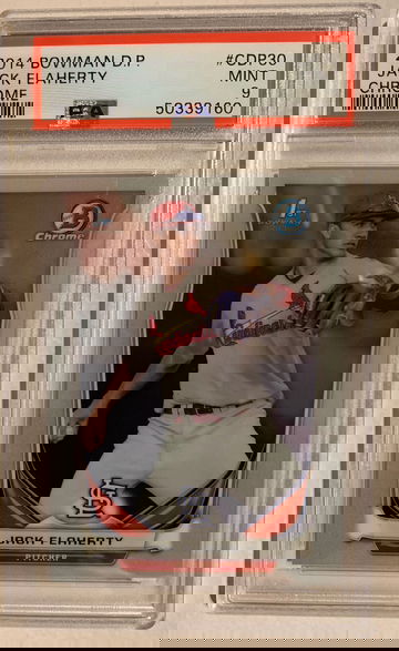 2014 Bowman D.P. Chrome #CDP30 Jack Flaherty RC PSA 9 Mint