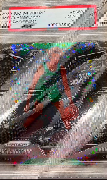 2019 Prizm Romeo Langford Fast Break PSA 9