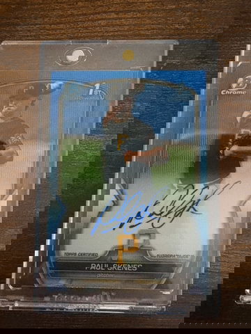 2023 Bowman Chrome Draft Blue Wave  /150 Auto Paul Skenes