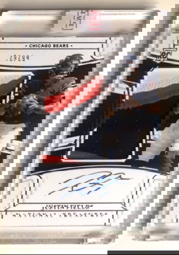 Justin Fields 2021 National Treasures RPA Auto /99