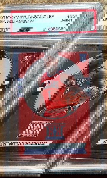 2019 Panini Chronicles Zion Williamson PSA 9 Mint #552