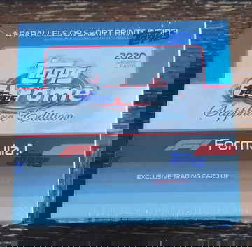 2020 Topps Chrome Formula 1 Sapphire