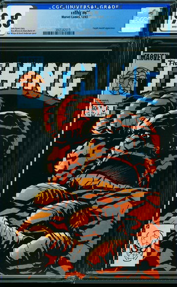 THE THING #6 CGC 9.8 WHITE PAGES PUPPET MASTER MARVEL 1983