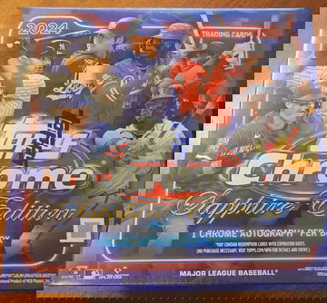 2024 Topps Chrome Sapphire Baseball Hobby Box sealed