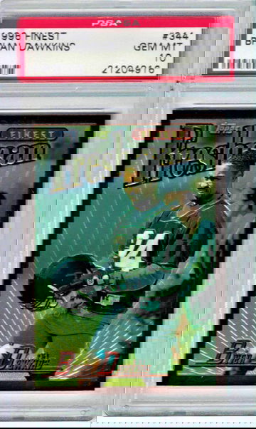 1996 Finest - Brian Dawkins RC HOF PSA 10 Gem-Mint PSA Population 72 Ultra RARE!!!