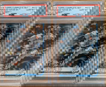 (2) 2019 Topps Series 2 Fernando Tatis Jr. 410 Complete SetPSA 10