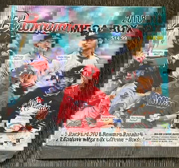 2018 Bowman Baseball Factory Sealed Mega Box