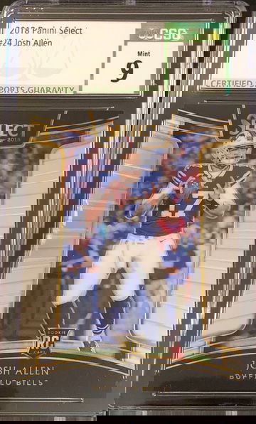 2018 select josh allen rookie concourse base (ship from hongkong 14-28days)